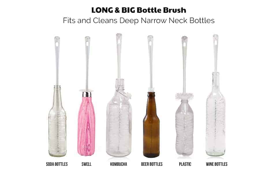 long skinny bottle brush